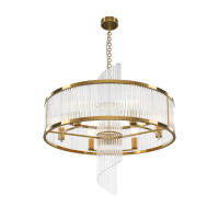 Maytoni Pendelleuchte Frame Metall Gold  gallery