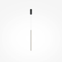 Maytoni Pendelleuchte Halo Aluminium Schwarz MOD246PL-L12BK 