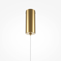 Maytoni Pendelleuchte Halo Aluminium Messing MOD246PL-L12BSK