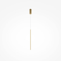 Maytoni Pendelleuchte Halo Aluminium Messing MOD246PL-L12BSK