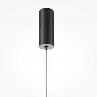Maytoni Pendelleuchte Halo Aluminium Schwarz MOD246PL-L24BK 