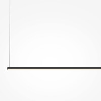 Maytoni Pendelleuchte Halo Aluminium Schwarz MOD246PL-L24BK 