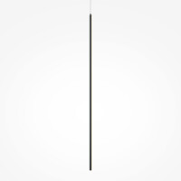 Maytoni Pendelleuchte Halo Aluminium Schwarz MOD246PL-L24BK1
