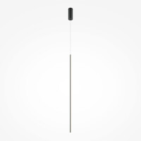 Maytoni Pendelleuchte Halo Aluminium Schwarz MOD246PL-L24BK1