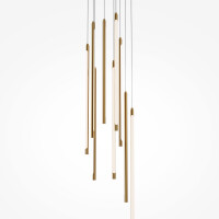 Maytoni Pendelleuchte Light stick Aluminium Messing MOD236PL