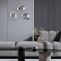 Maytoni Wandleuchte Mabell Metall Schwarz MOD306WL-01CH mit 