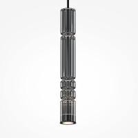 Maytoni Pendelleuchte Ordo Metall Schwarz MOD272PL-L12B3K mi
