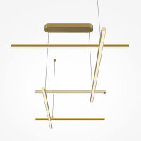 Maytoni Pendelleuchte Radiance Aluminium Gold MOD278PL-L50G3