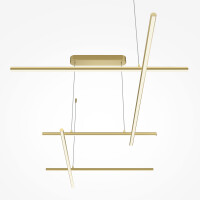 Maytoni Pendelleuchte Radiance Aluminium Gold MOD278PL-L86G3