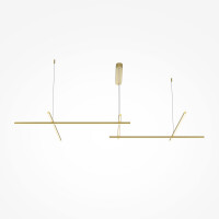 Maytoni Pendelleuchte Radiance Aluminium Gold MOD278PL-L86G3