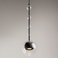 Maytoni Pendelleuchte Ros Metall Schwarz MOD227PL-01B mit IP