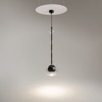 Maytoni Pendelleuchte Ros Metall Schwarz MOD227PL-01B mit IP