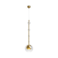 Maytoni Pendelleuchte Ros Metall Messing gallery