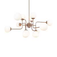 Maytoni Kronleuchter Erich Metall Gold MOD221PL-12G mit IP 2