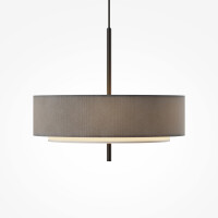 Maytoni Pendelleuchte Bergamo Metall Schwarz MOD613PL-05GR m