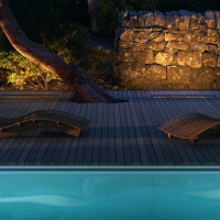 Outdoor Landschaft Leuchten Edge Aluminium Grau O415FL-L15GR