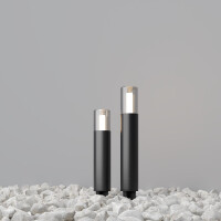Outdoor Landschaft Leuchten Glide Aluminium und Glas Graphit