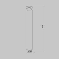 Outdoor Landschaft Leuchten Olten Aluminium Graphit O591FL-L