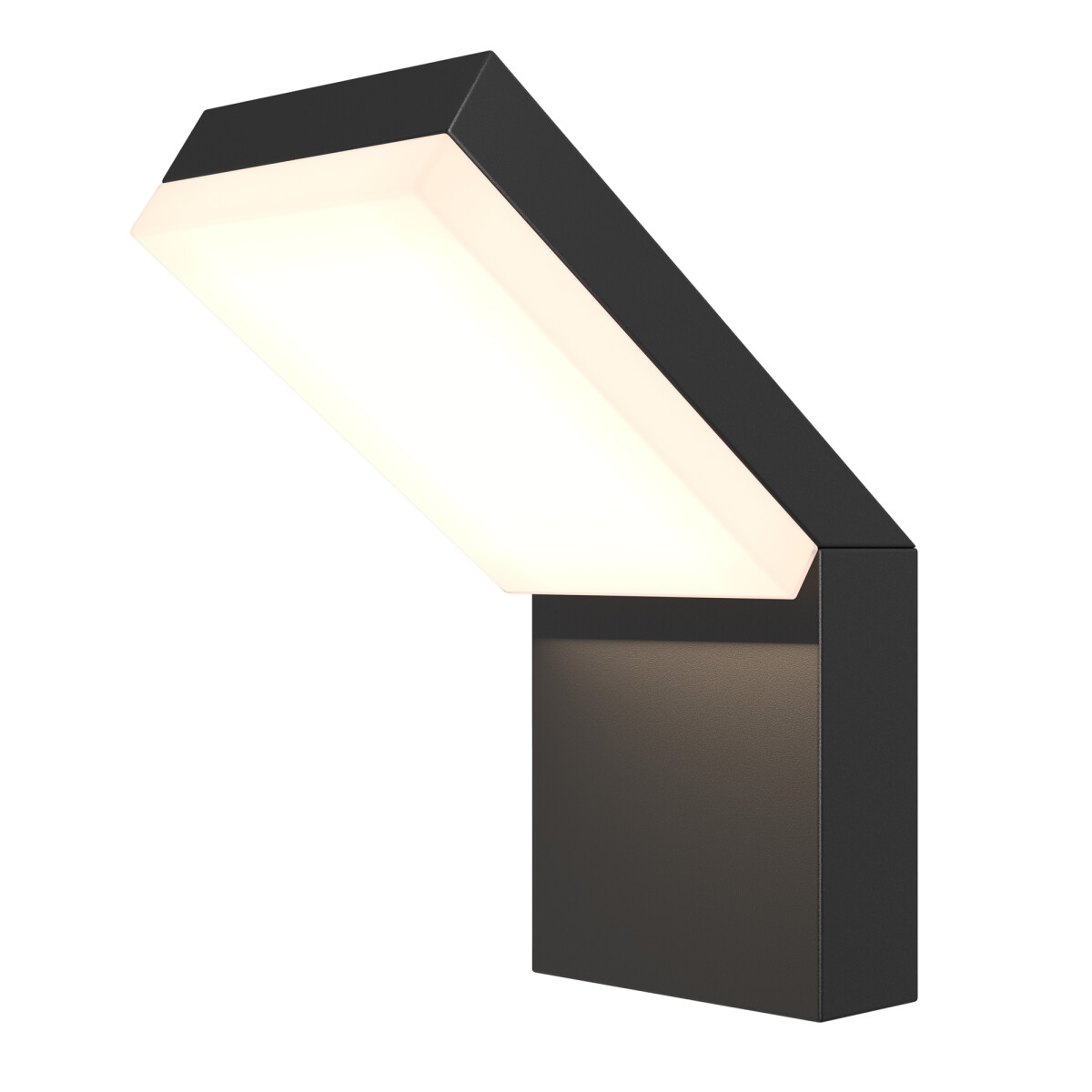 Outdoor Wandleuchte Paso Aluminium Schwarz O595WL-L12B3K mit IP 54