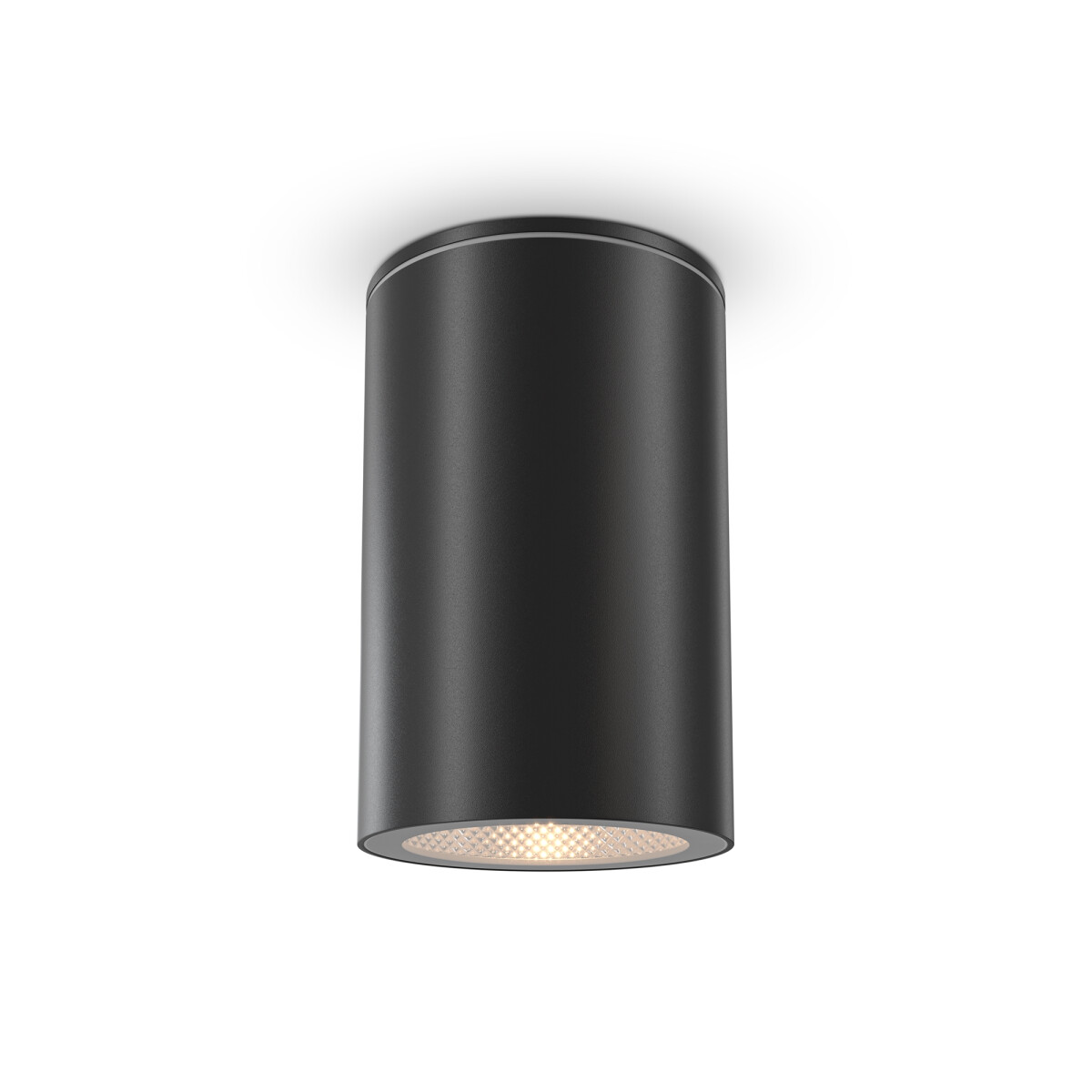 Outdoor Deckenleuchte Roll Aluminium, Kunststoff, Glas Schwarz O307CL-01B mit IP 54