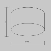 Outdoor Deckenleuchte Zon IP Aluminium und Kunststoff Wei&sz