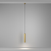 Technical Pendelleuchte Artisan Aluminium Mattes Gold P082PL