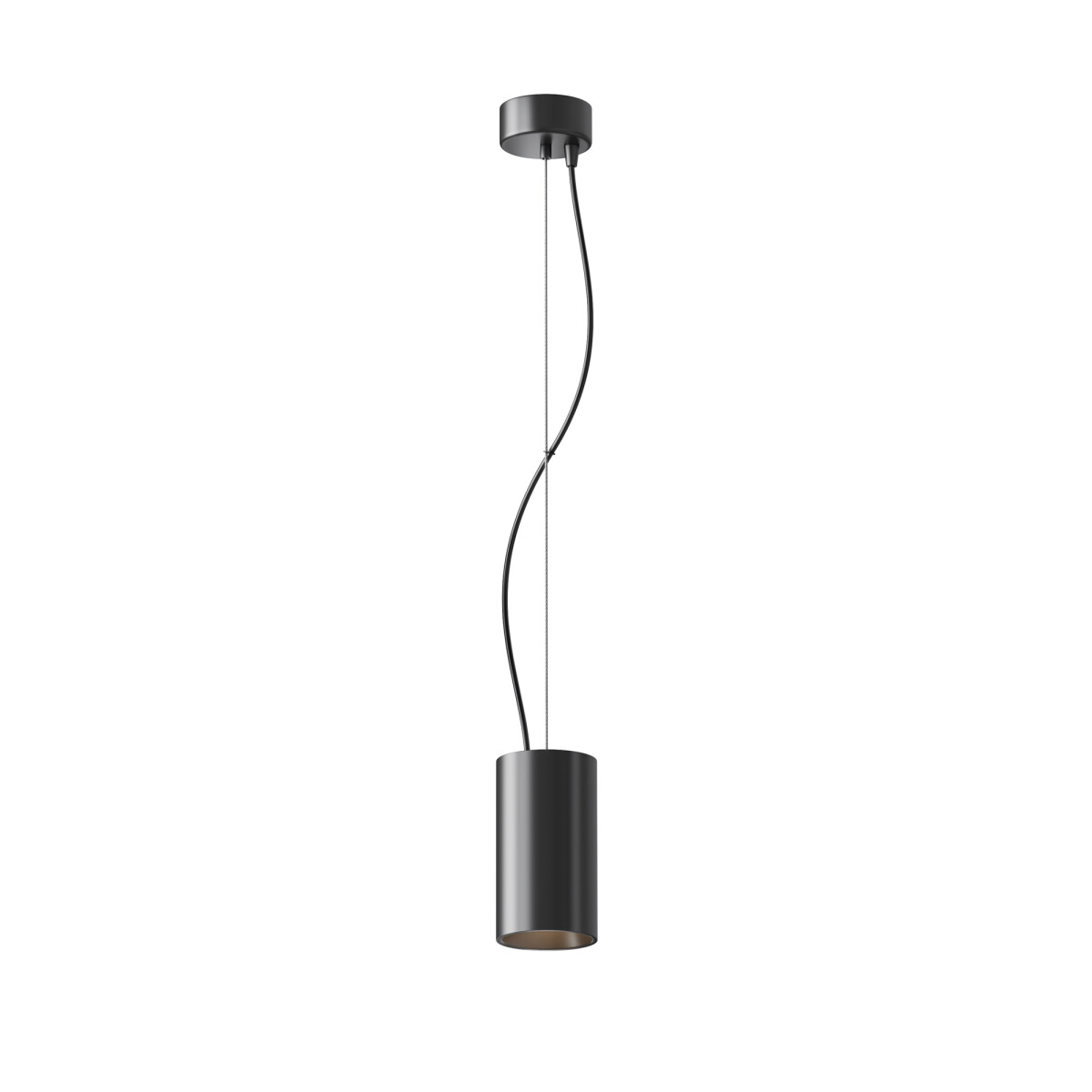 Technical Pendelleuchte Efir Aluminium Schwarz P089PL-15W3K-B mit IP 20