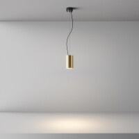 Technical Pendelleuchte Efir Aluminium Mattes Gold P089PL-15