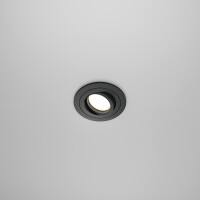 Technical Einbauleuchte Atom Aluminium Schwarz DL023-2-01B m
