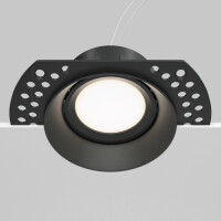 Technical Einbauleuchte Dot Aluminium Schwarz DL042-01-RD-B 