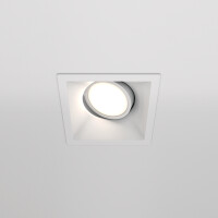 Technical Einbauleuchte Dot Aluminium Weiß DL029-2-01W