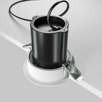 Technical Einbauleuchte Hidden Aluminium und Kunststoff Wei&