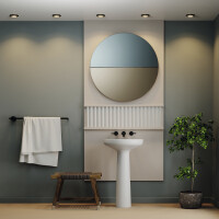 Technical Einbauleuchte Hoop Aluminium und Kunststoff Schwar