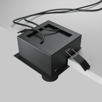 Technical Einbauleuchte Magnum Aluminium Schwarz DL094-02-7W