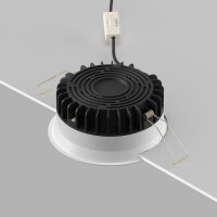 Technical Einbauleuchte Okno Aluminium und Kunststoff Wei&sz