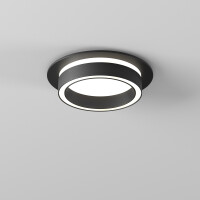 Technical Einbauleuchte Orlo Aluminium und Akryl Schwarz DL0