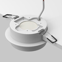 Technical Einbauleuchte Orlo Aluminium und Akryl Weiß 