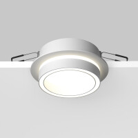 Technical Einbauleuchte Orlo Aluminium und Akryl Weiß 