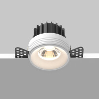 Technical Einbauleuchte Round Aluminium Weiß DL058-12W