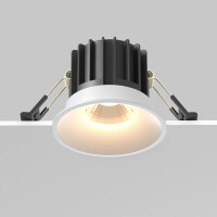 Technical Einbauleuchte Round Aluminium Weiß DL058-12W