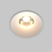 Technical Einbauleuchte Round Aluminium Weiß DL058-12W