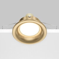 Technical Einbauleuchte Slim Aluminium Mattes Gold DL027-2-0