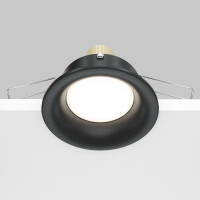 Technical Einbauleuchte Slim Aluminium Schwarz DL027-2-01B m
