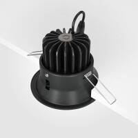 Technical Einbauleuchte Yin Aluminium Schwarz DL031-L12W4K-B