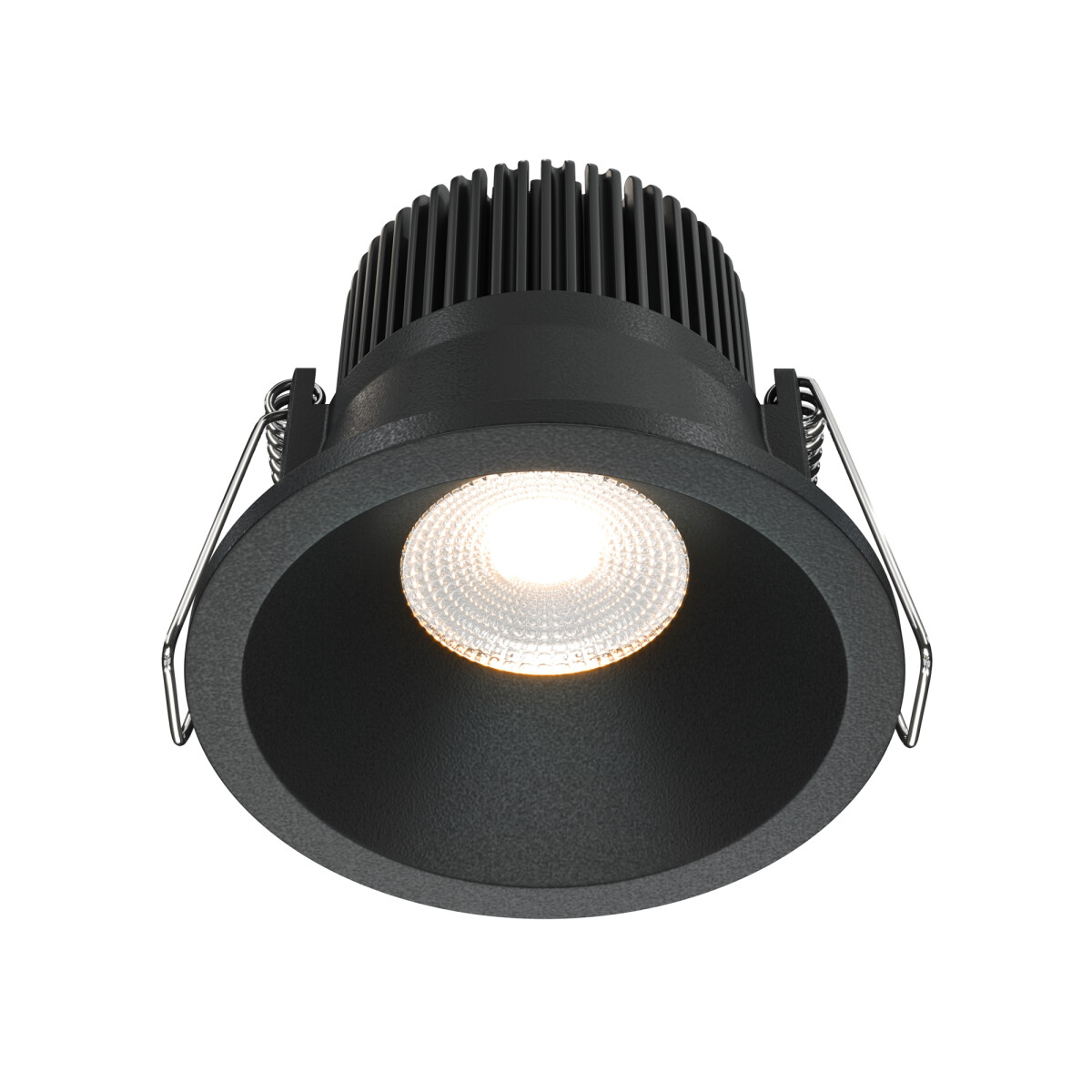 Technical Einbauleuchte Zoom Aluminium Schwarz DL034-01-06W3K-D-B mit IP 65