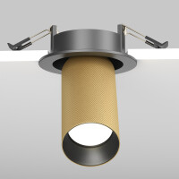 Technical Einbauleuchte Artisan Aluminium Schwarz und mattes
