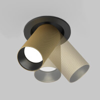 Technical Einbauleuchte Artisan Aluminium Schwarz und mattes