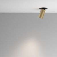 Technical Einbauleuchte Artisan Aluminium Schwarz und mattes