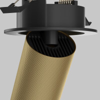 Technical Einbauleuchte Artisan Aluminium Schwarz und mattes