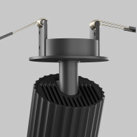 Technical Einbauleuchte Calipso Aluminium Schwarz C110CL-01-
